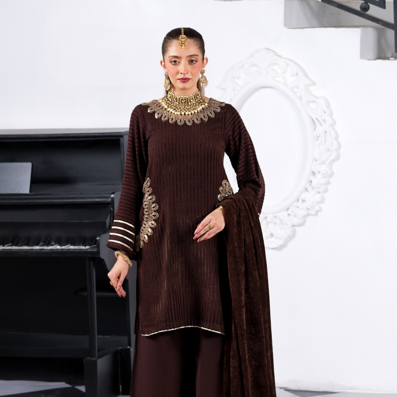 Chocolate Brown Velvet